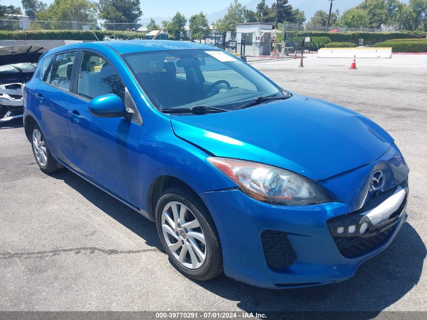 2012 MAZDA MAZDA3 I TOURING