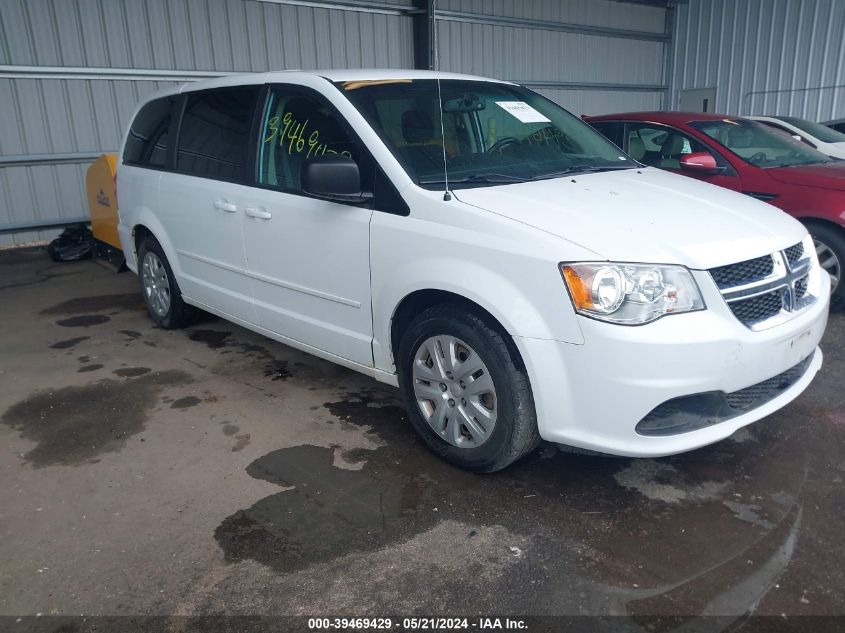 2016 DODGE GRAND CARAVAN SE