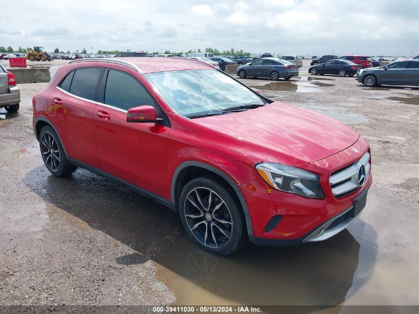 2015 MERCEDES-BENZ GLA 250