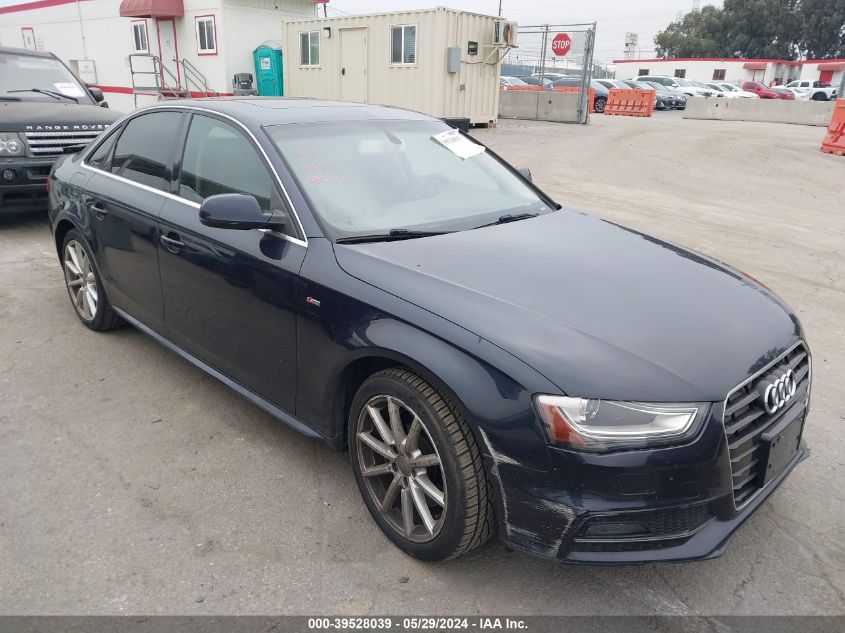 2015 AUDI A4 2.0T PREMIUM