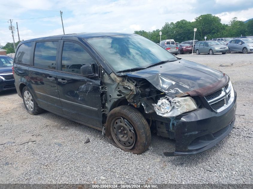 2014 DODGE GRAND CARAVAN AMERICAN VALUE PKG