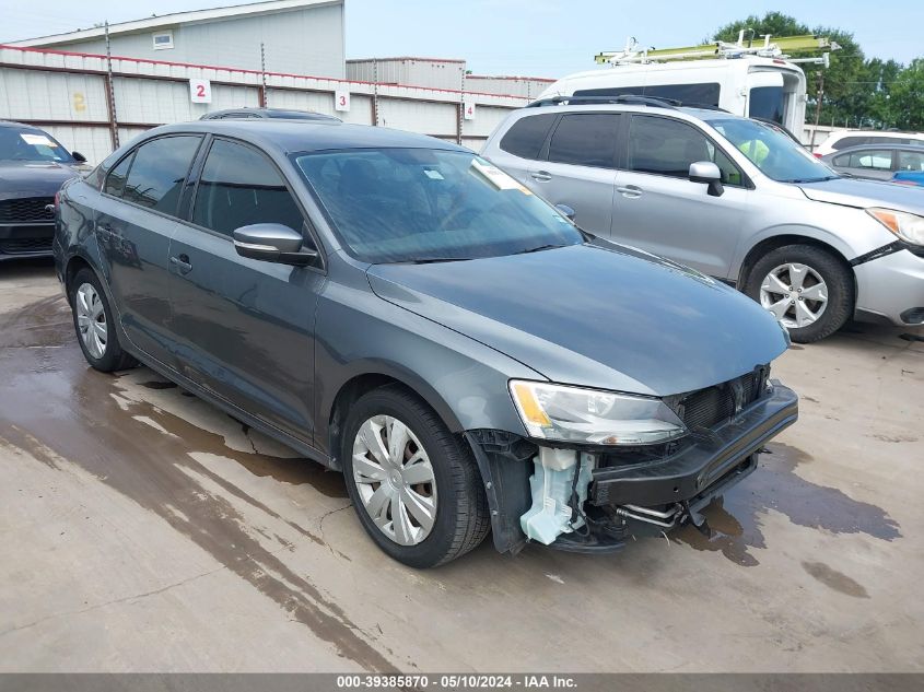 2012 VOLKSWAGEN JETTA 2.5L SE