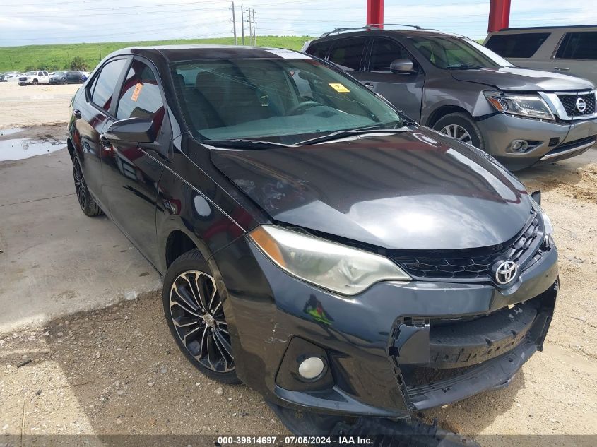 2014 TOYOTA COROLLA S PLUS