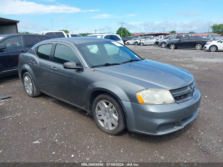 2012 DODGE AVENGER SE