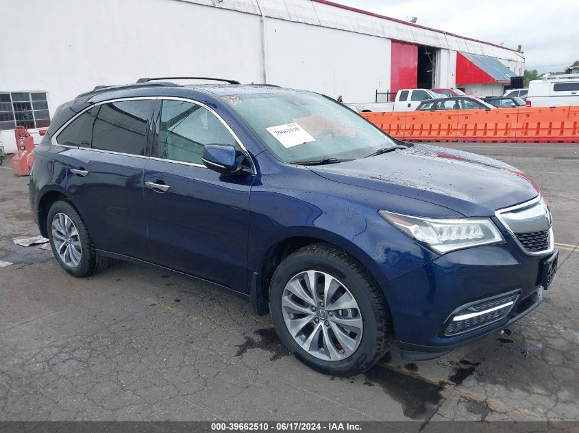 2014 ACURA MDX TECHNOLOGY PACKAGE