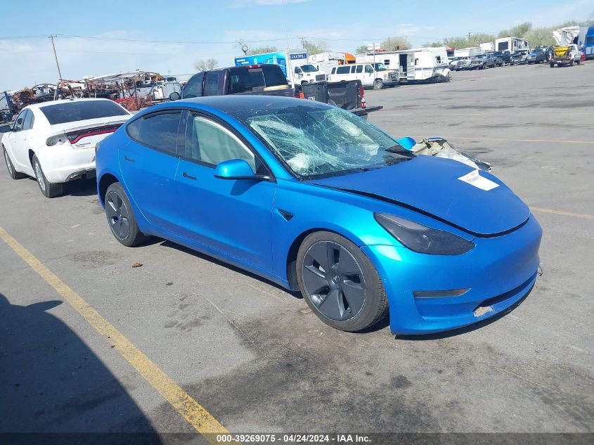 2022 TESLA MODEL 3 LONG RANGE DUAL MOTOR ALL-WHEEL DRIVE