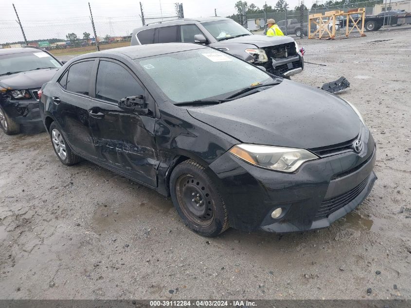 2015 TOYOTA COROLLA LE