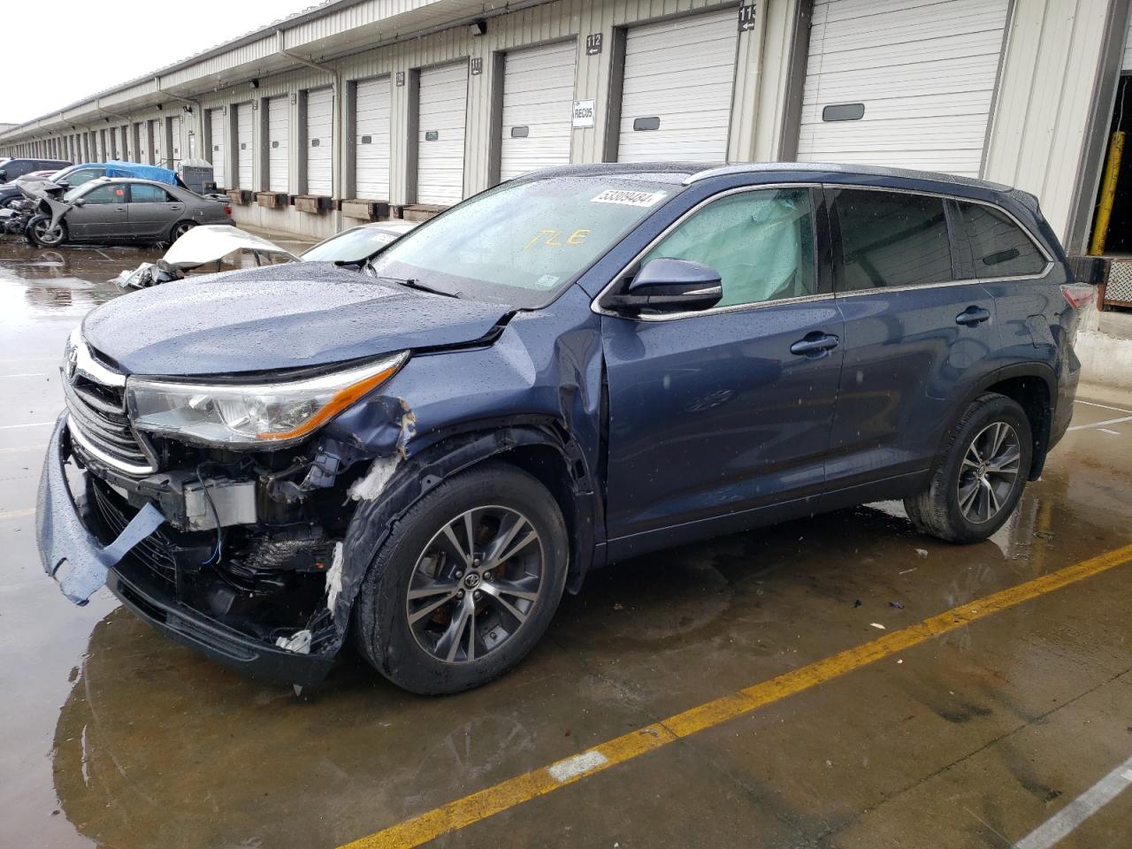 2016 TOYOTA HIGHLANDER XLE