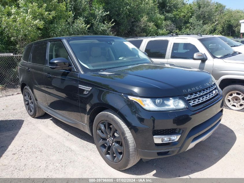 2016 LAND ROVER RANGE ROVER SPORT 3.0L V6 SUPERCHARGED HSE