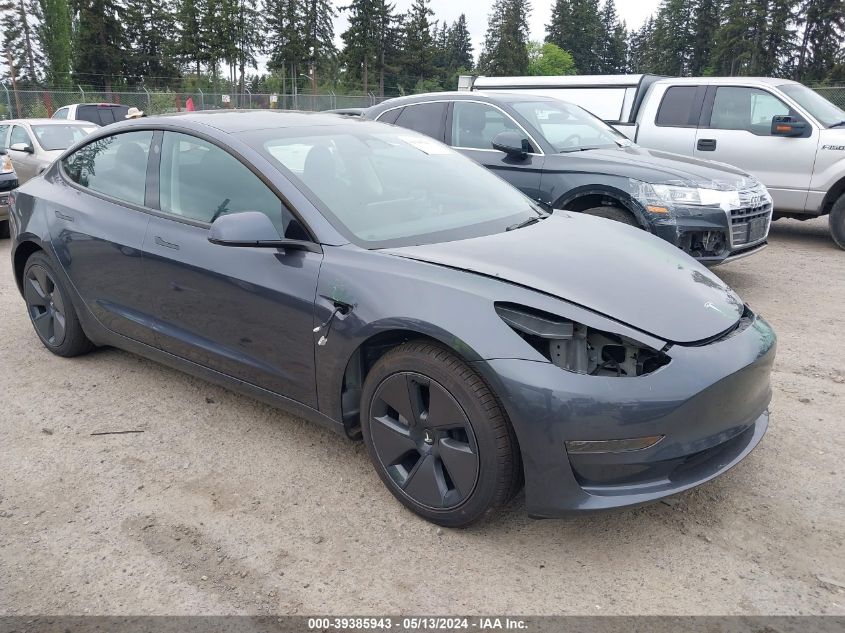 2023 TESLA MODEL 3 REAR-WHEEL DRIVE