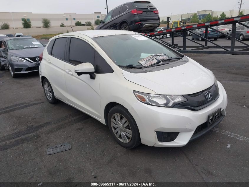 2015 HONDA FIT LX