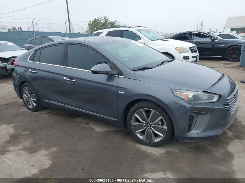 2019 HYUNDAI IONIQ HYBRID LIMITED