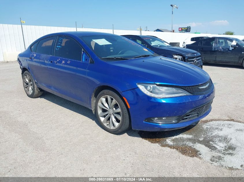 2015 CHRYSLER 200 S