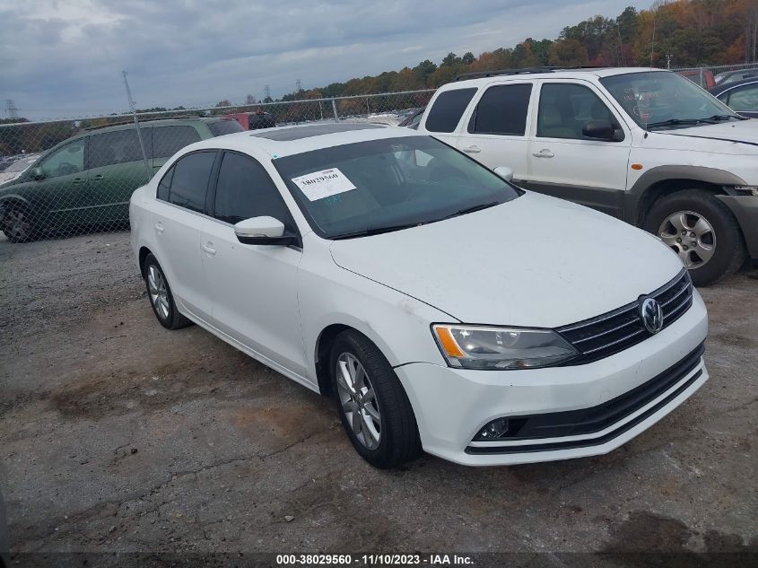 2015 VOLKSWAGEN JETTA 2.0L TDI SE