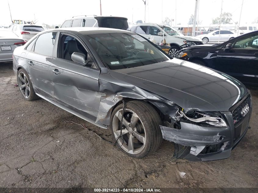 2012 AUDI S4 3.0 PREMIUM PLUS