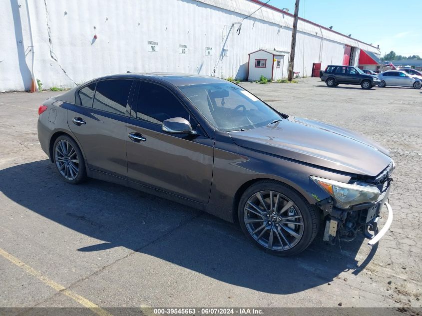 2016 INFINITI Q50 3.0T RED SPORT 400