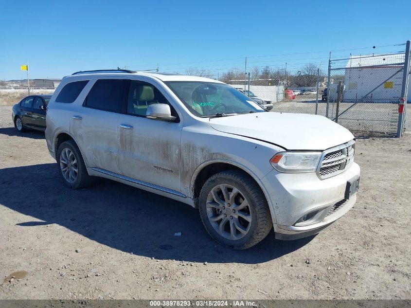 2018 DODGE DURANGO CITADEL AWD