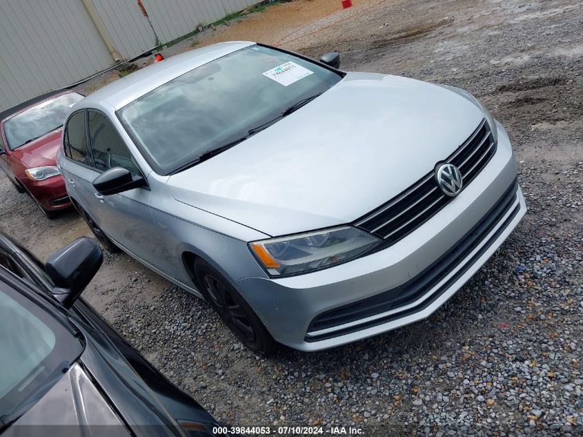 2015 VOLKSWAGEN JETTA 2.0L S