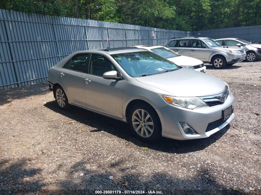 2013 TOYOTA CAMRY XLE V6