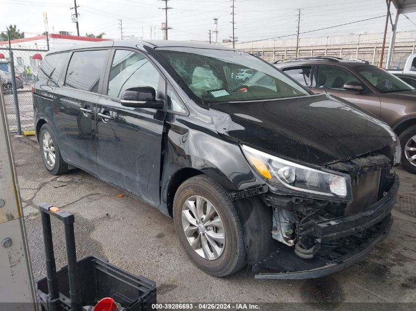 2019 KIA SEDONA LX