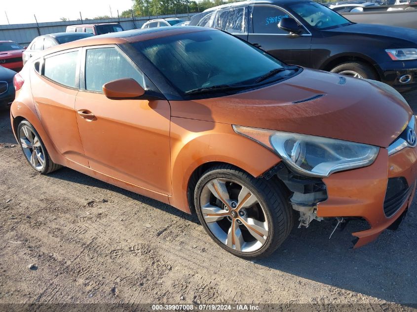 2012 HYUNDAI VELOSTER BASE W/BLACK