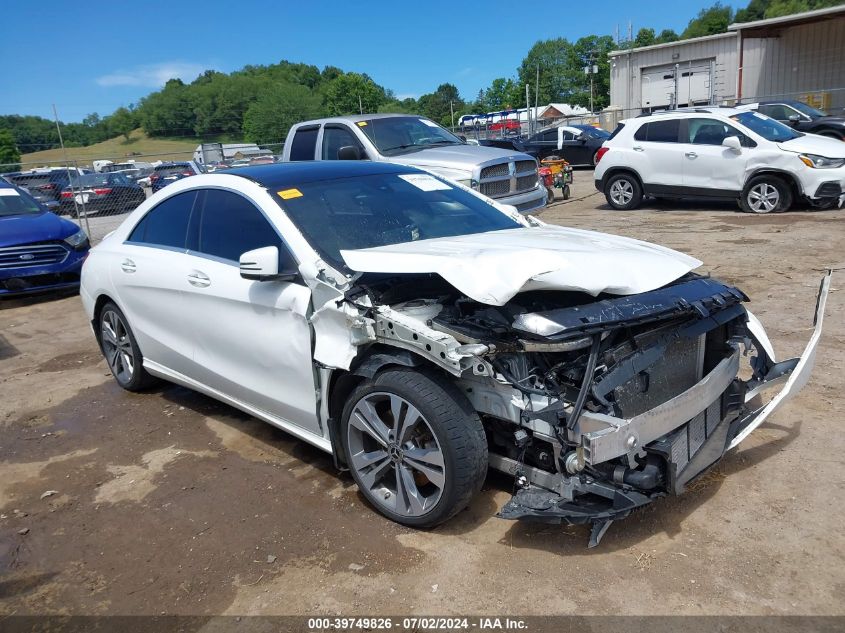 2018 MERCEDES-BENZ CLA 250 4MATIC