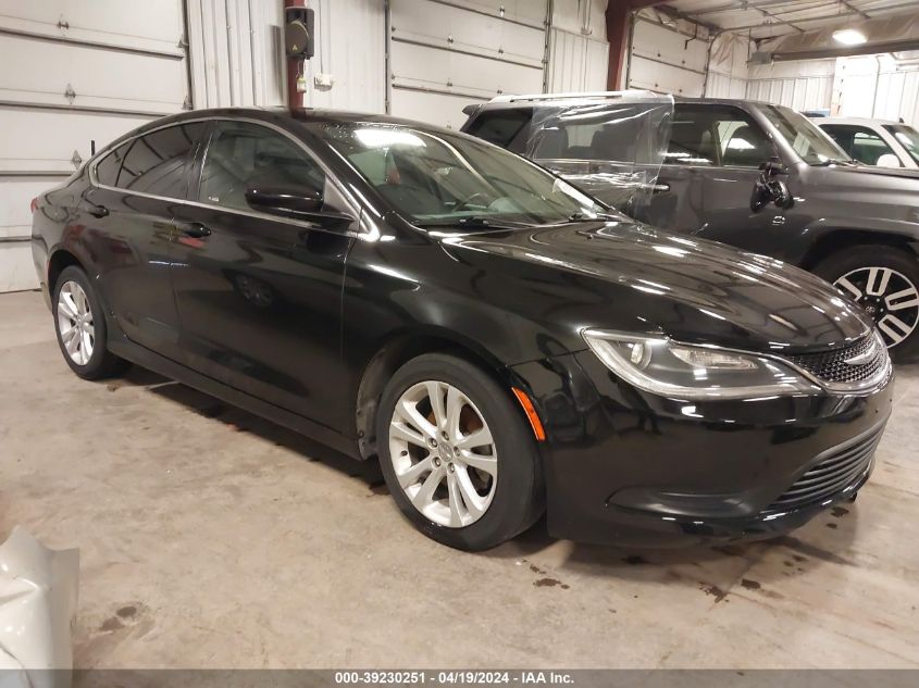 2016 CHRYSLER 200 TOURING