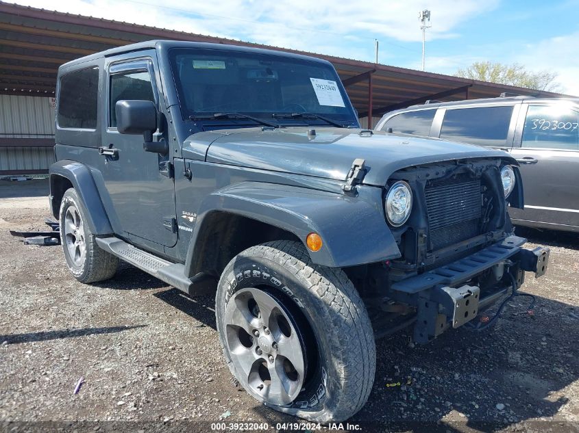 2017 JEEP WRANGLER SAHARA 4X4