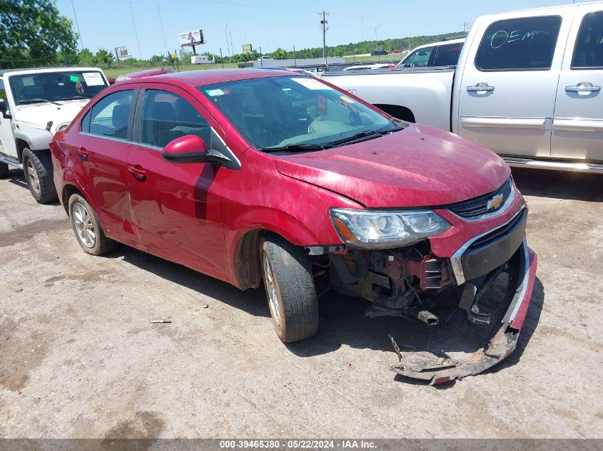 2019 CHEVROLET SONIC LT AUTO