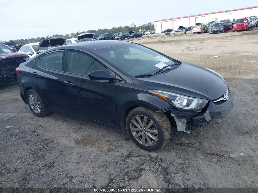 2014 HYUNDAI ELANTRA SE (ULSAN PLANT)