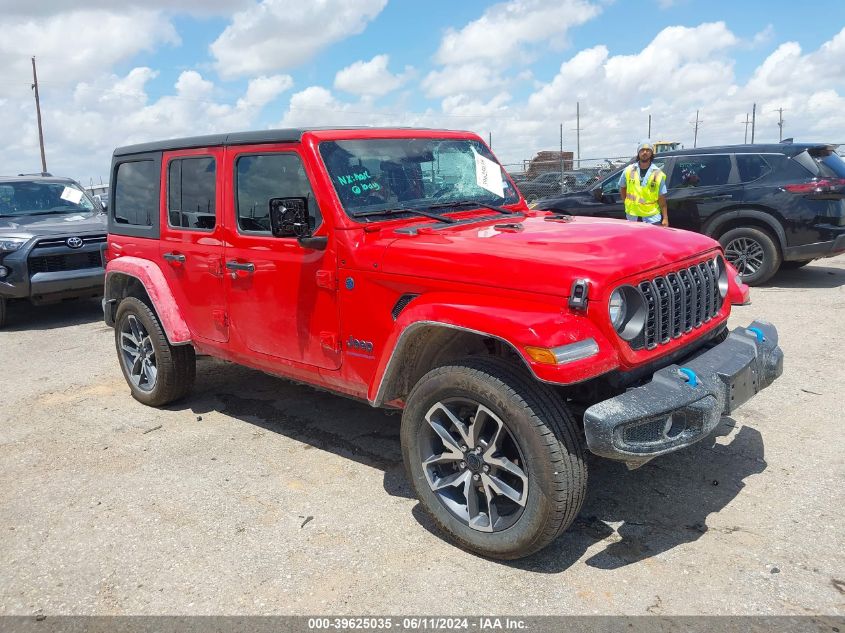 2024 JEEP WRANGLER 4XE SPORT S