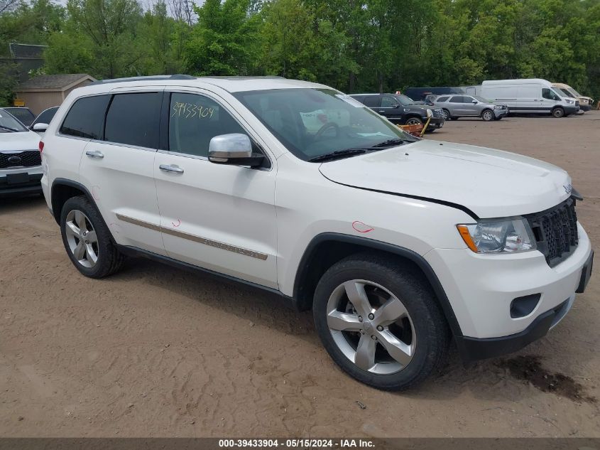 2012 JEEP GRAND CHEROKEE OVERLAND