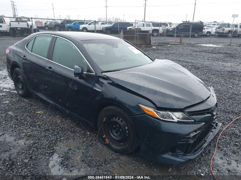 2019 TOYOTA CAMRY HYBRID LE