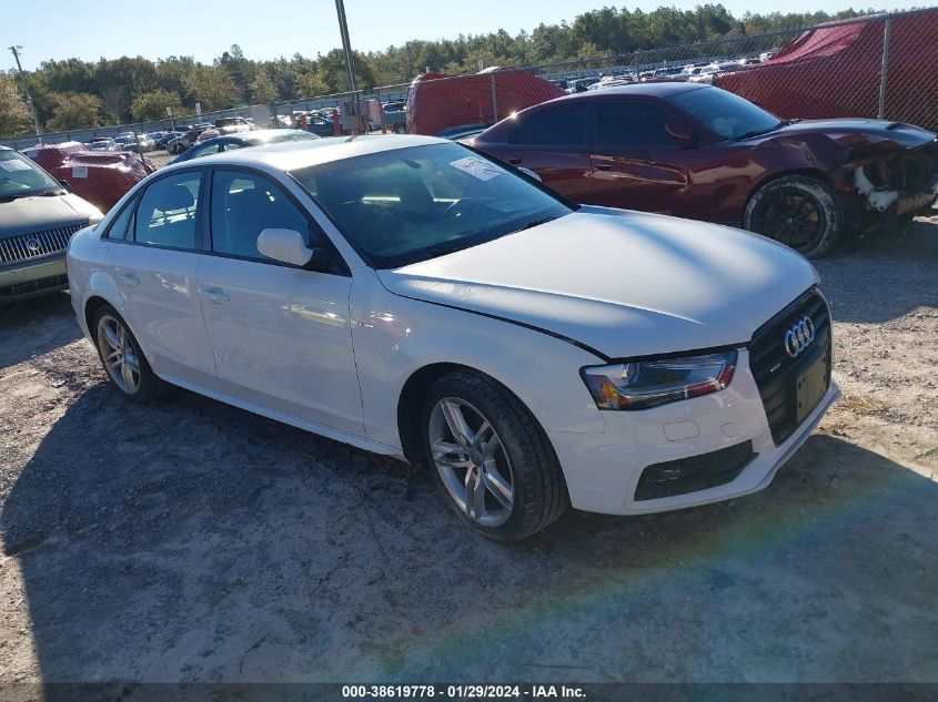 2016 AUDI A4 2.0T PREMIUM