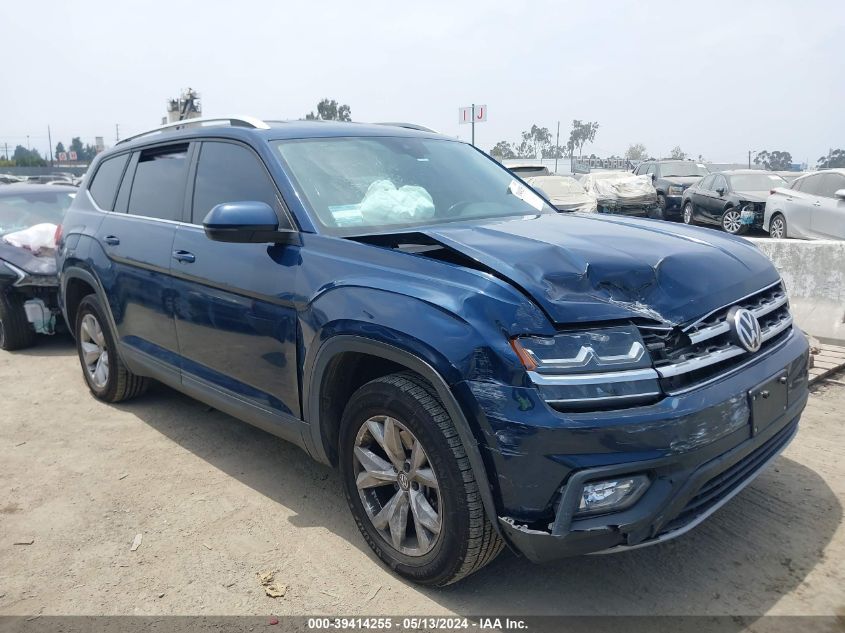 2019 VOLKSWAGEN ATLAS 3.6L V6 SE W/TECHNOLOGY