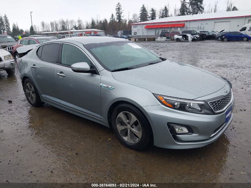 2014 KIA OPTIMA HYBRID LX