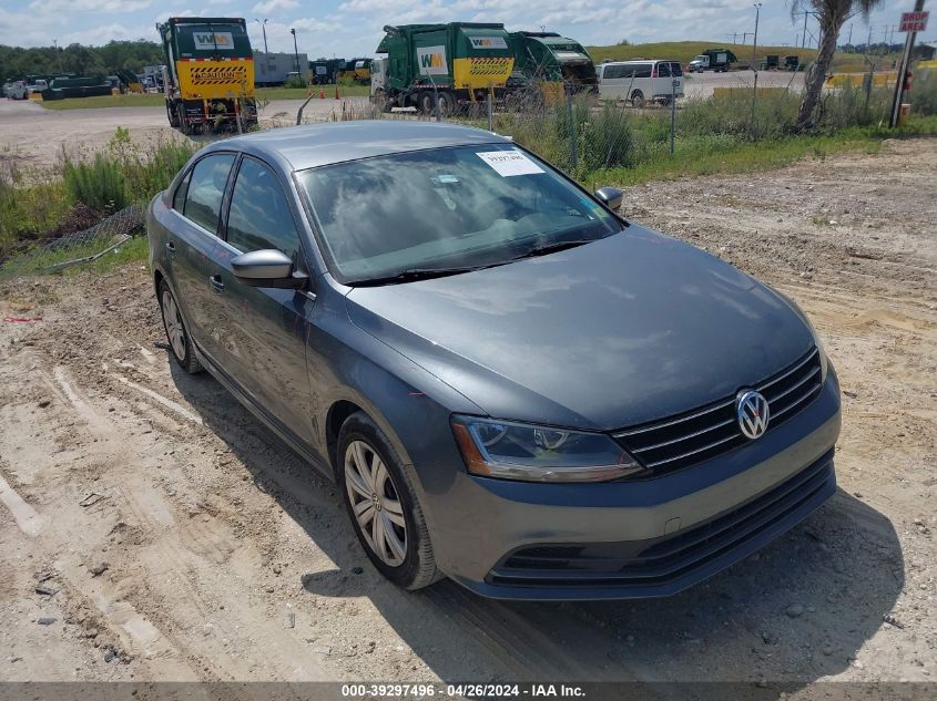 2017 VOLKSWAGEN JETTA 1.4T S