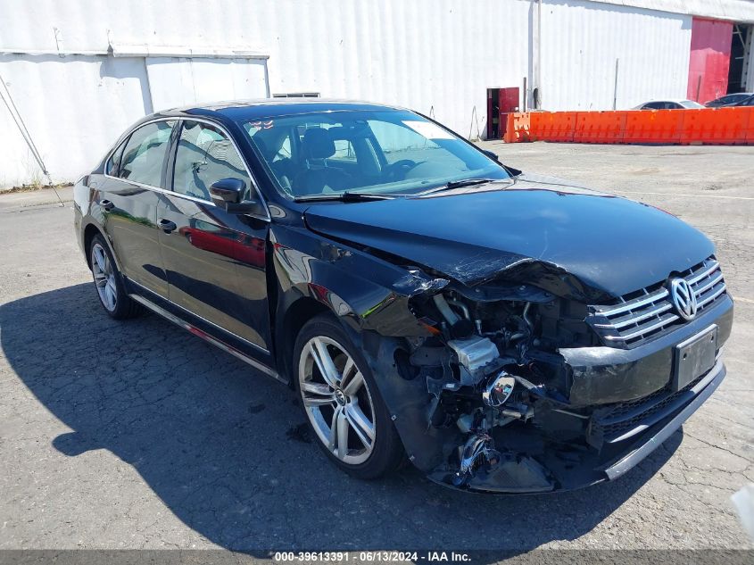 2013 VOLKSWAGEN PASSAT 2.0L TDI SE