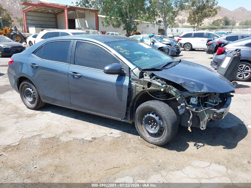 2016 TOYOTA COROLLA LE