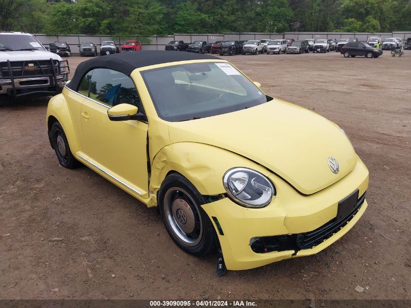 2013 VOLKSWAGEN BEETLE 2.5L