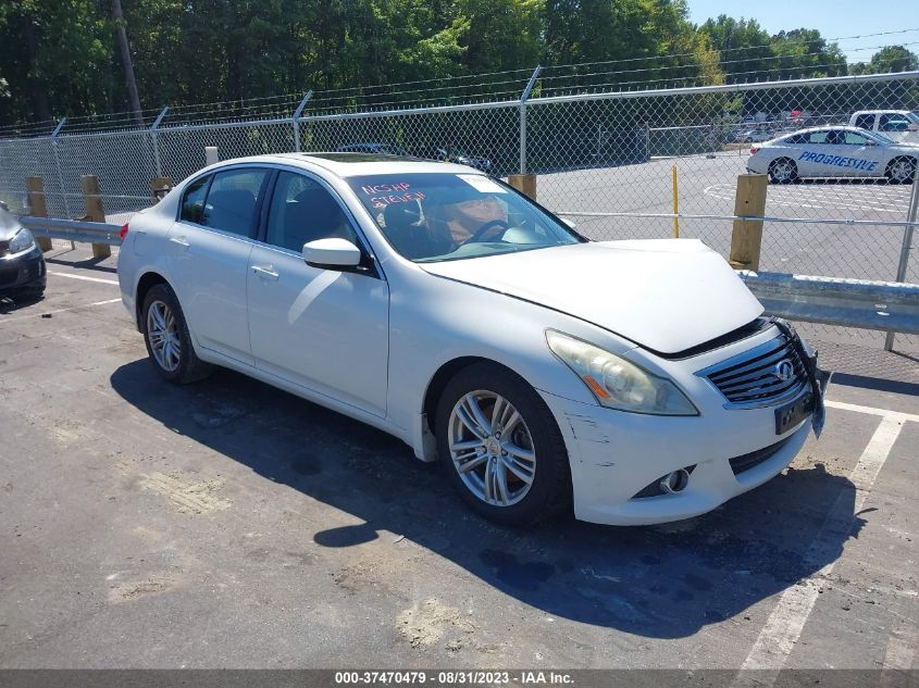 2011 INFINITI G37X