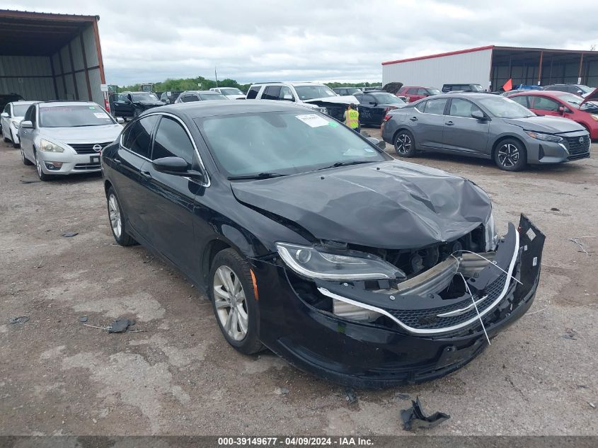 2016 CHRYSLER 200 TOURING