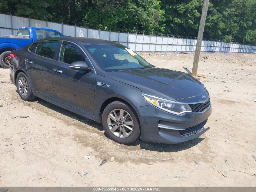 2016 KIA OPTIMA LX TURBO