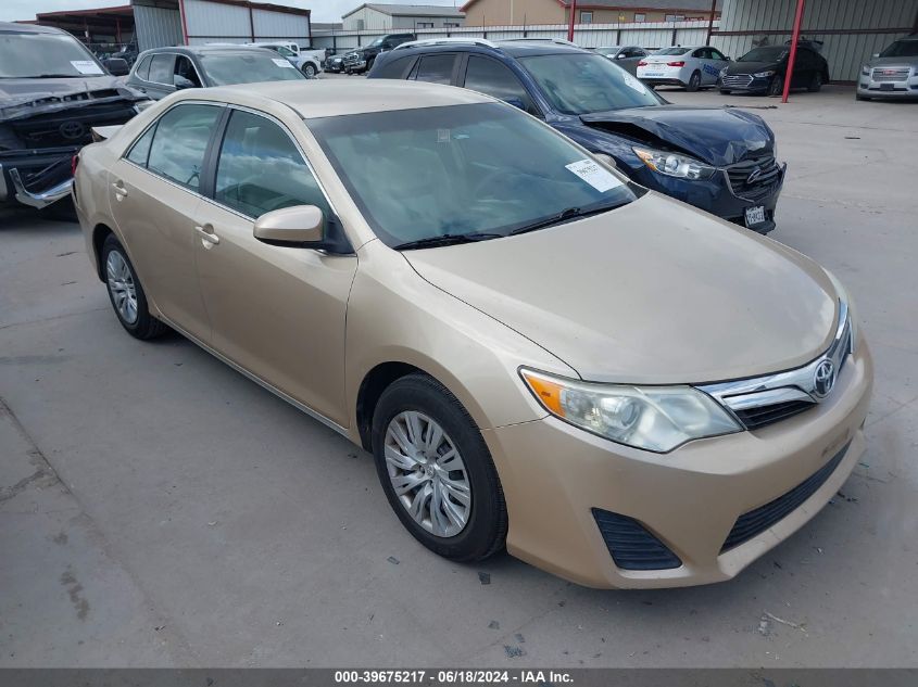 2012 TOYOTA CAMRY LE