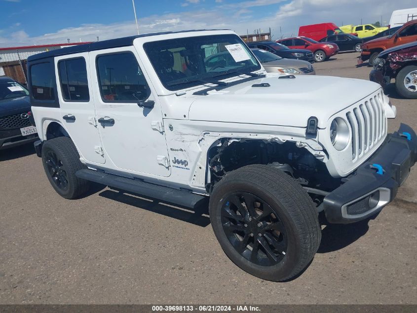 2023 JEEP WRANGLER 4XE SAHARA 4X4