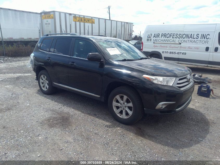 2013 TOYOTA HIGHLANDER SE V6