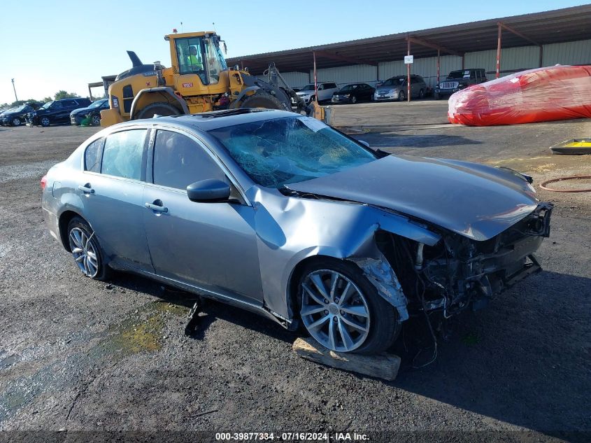 2010 INFINITI G37 SEDAN SPORT