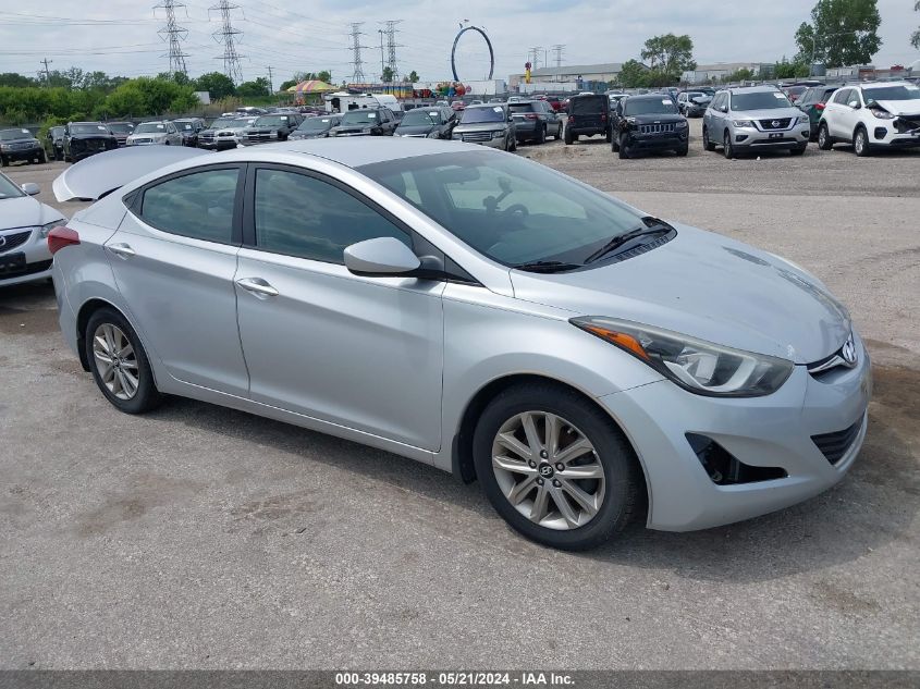 2014 HYUNDAI ELANTRA SE