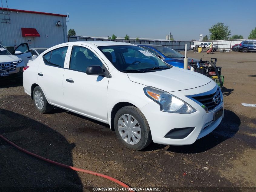 2015 NISSAN VERSA 1.6 S+