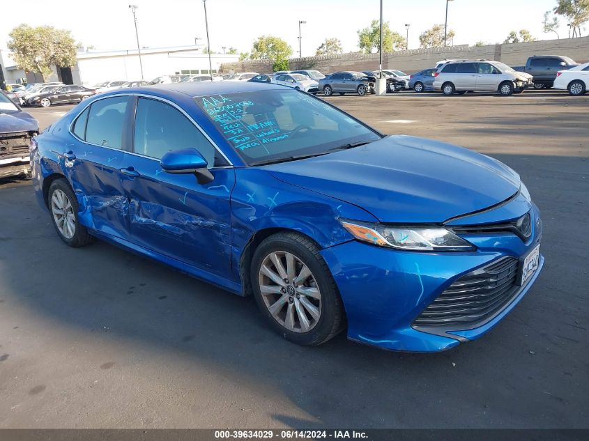 2019 TOYOTA CAMRY LE